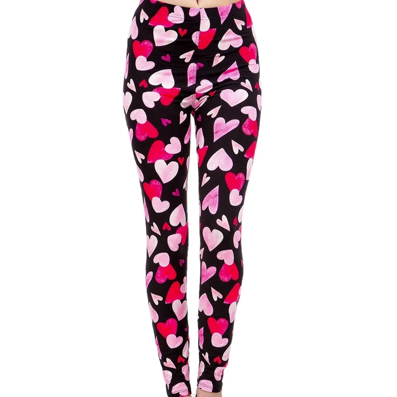 Valentine's Day Printed Legging - Small