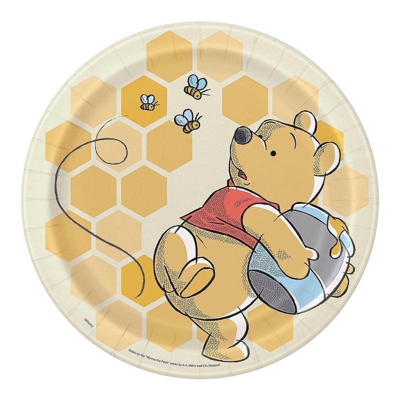 Winnie the Pooh Plate 9"