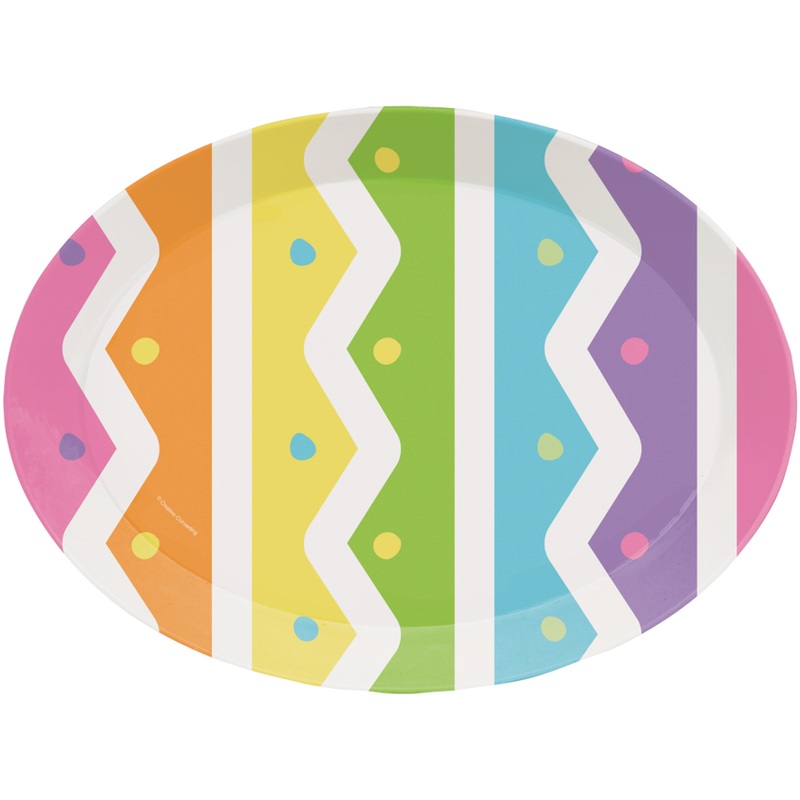 Bright Easter Egg Platter