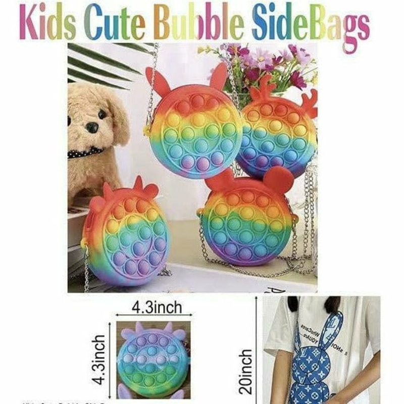Kids Cute Bubble Side Bag