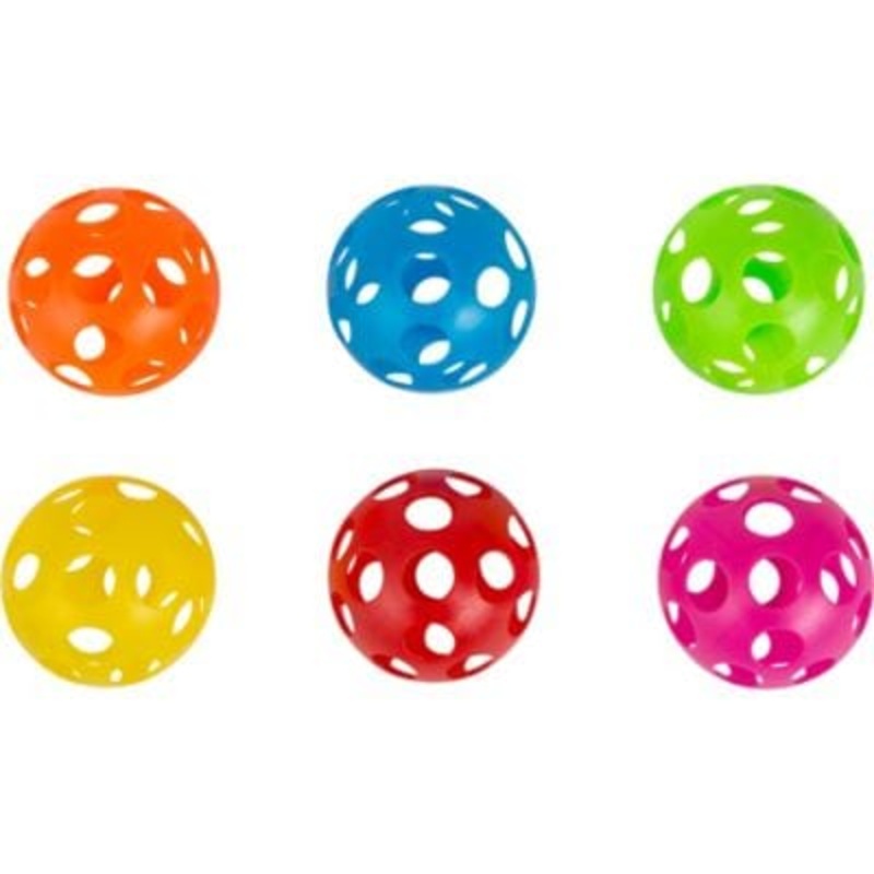 Multi-Colored Perforated Play Balls