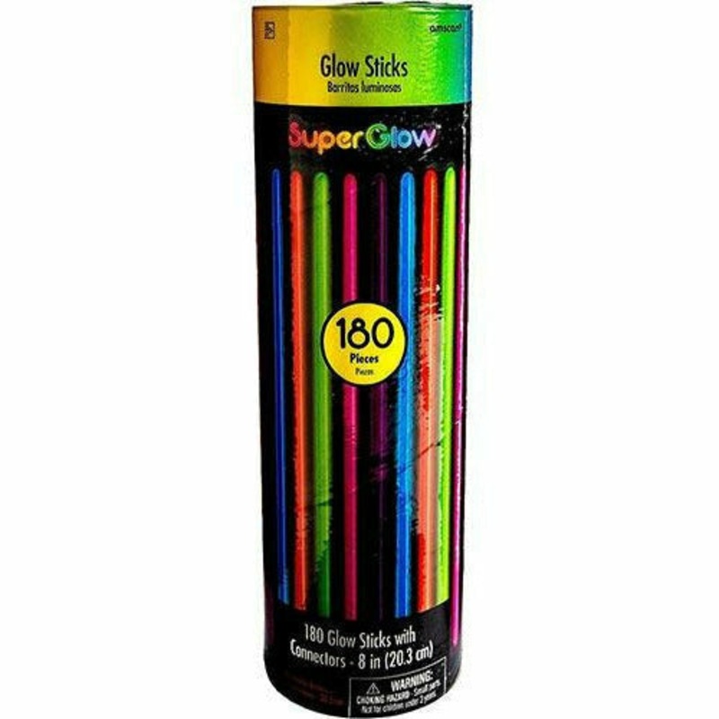 Multicolor Glow Bracelets 180ct