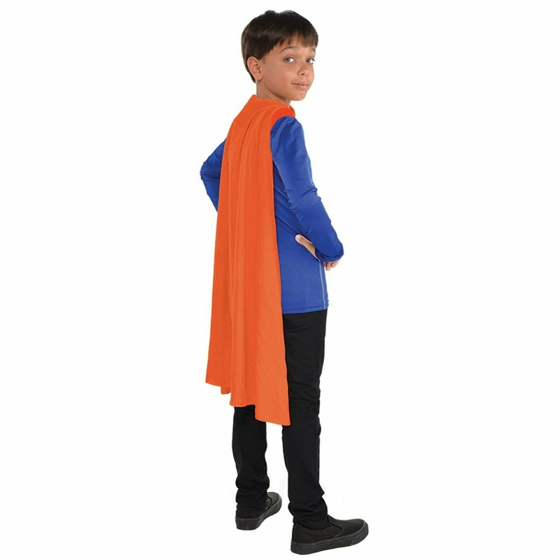 Orange Superhero Cape