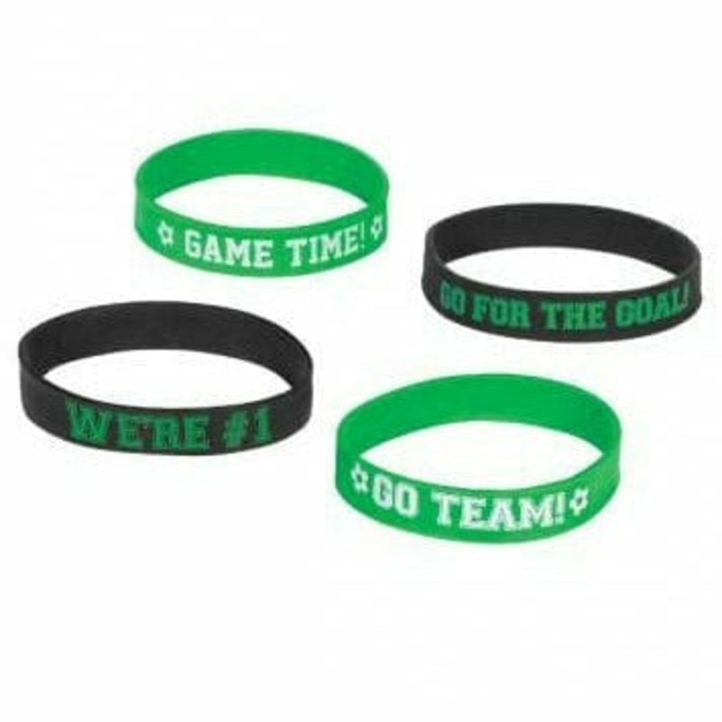 SOCCER RUBBER BRACELETS