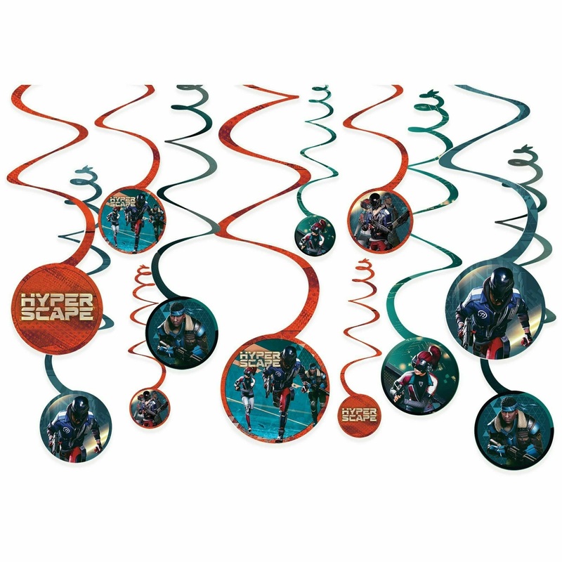 Hyper Scape Spiral Decorations
