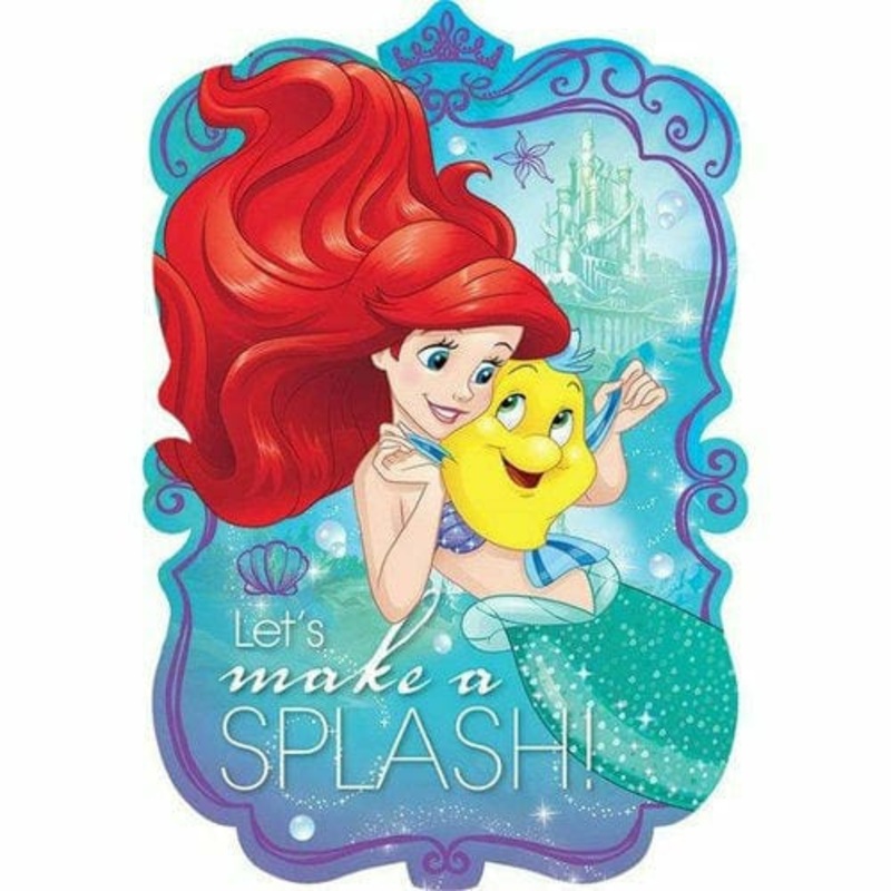 Little Mermaid Dream Invitations