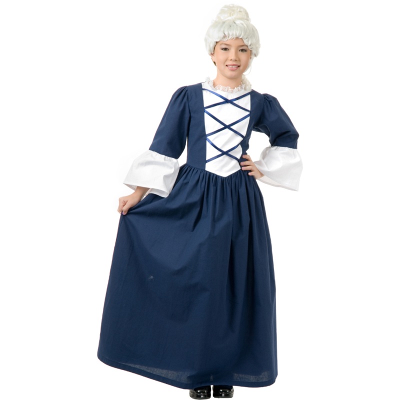 Martha Washington Kids Costume