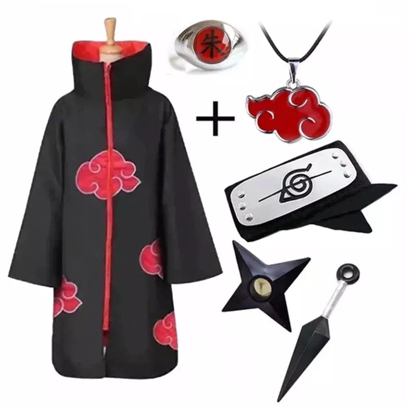 Naruto robe with accessories