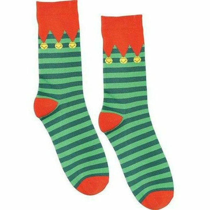 Striped Elf Socks