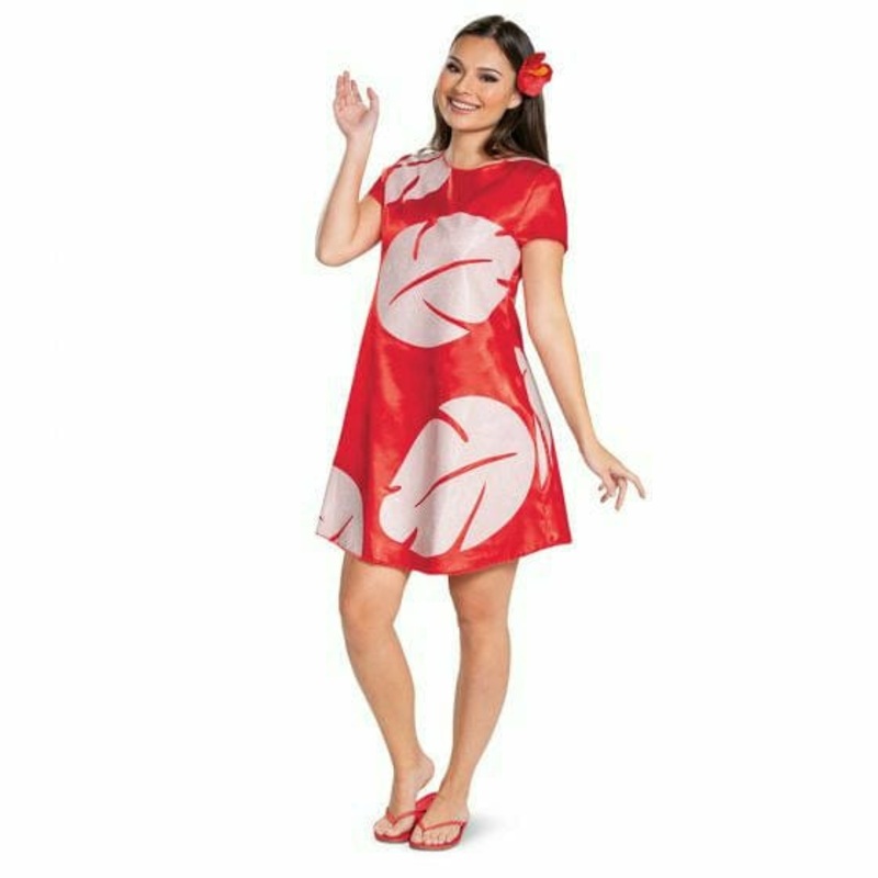 Womens Lilo Deluxe Adult Costume - Lilo and Stitch