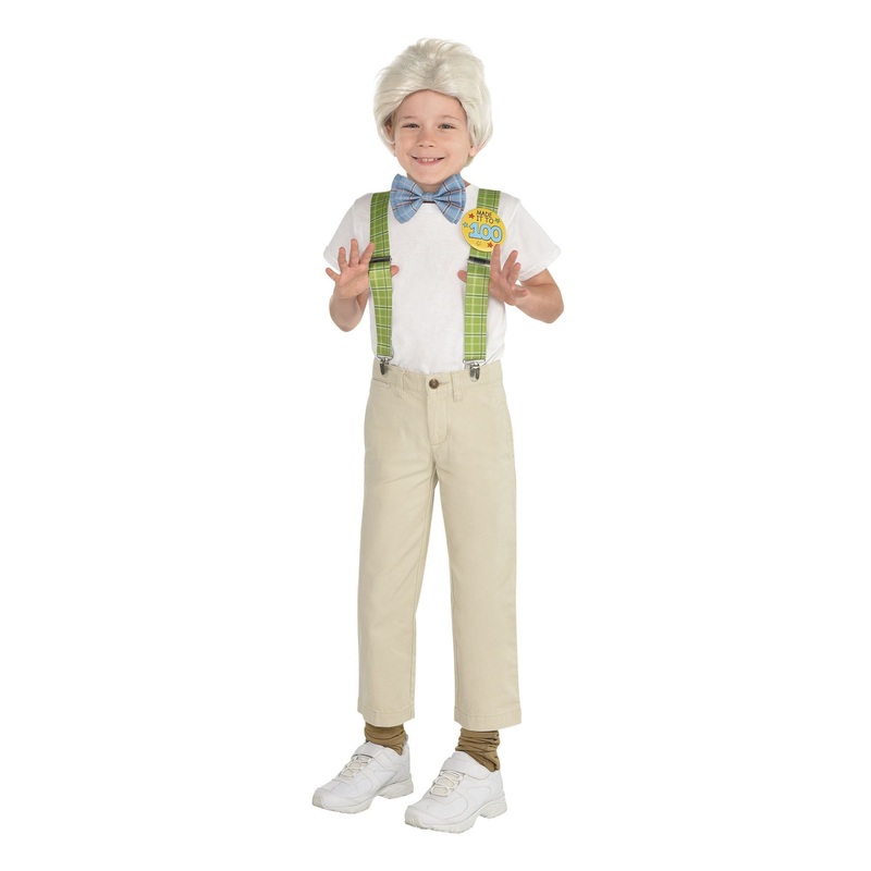 100th Day of School Grandpa Costume Accessory Kit