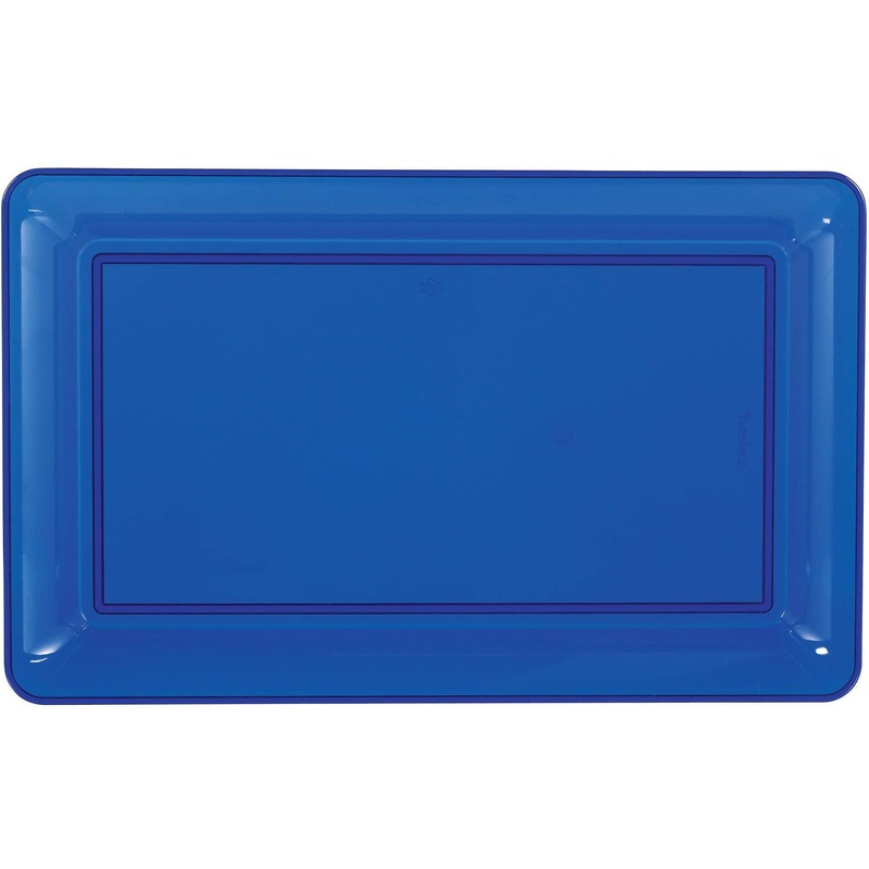 11" x 18" Bright Royal Blue Tray