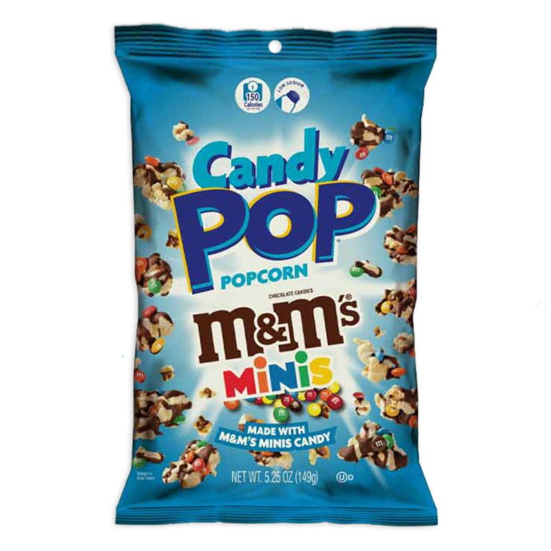 CANDYPOP - CANDY - M&MS MINI POPCORN - PEG BAG