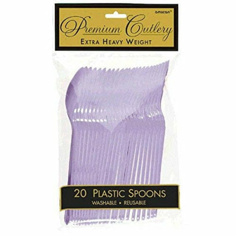 Heavy Weight Spoon 24ct Lavender