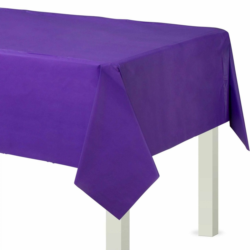 New Purple - Flannel Backed Table Cover
