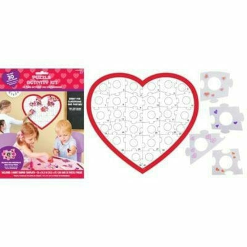 Valentine's Puzzle Activity Kit
