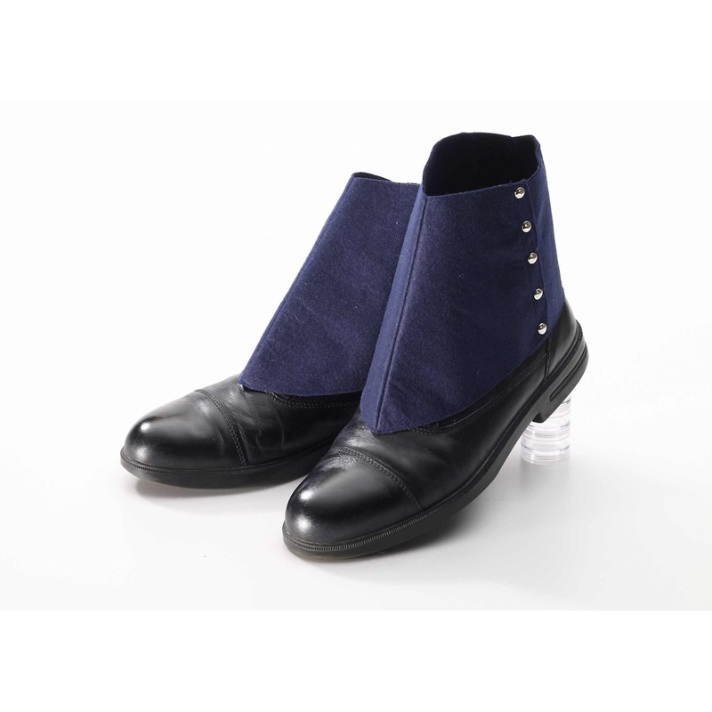 20's Spats-Navy Blue