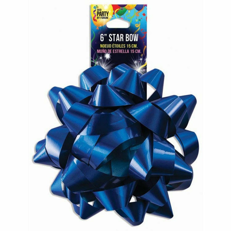 6 Star Bow  Lacquer Royal Blue