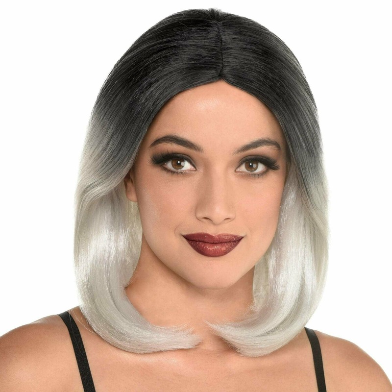 Bone White Short Wig
