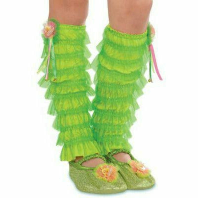 Kids Girls Tinker Bell Leg Warmers