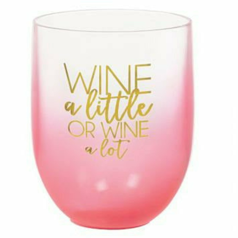 OMBRE STEMLESS WINE GLASS