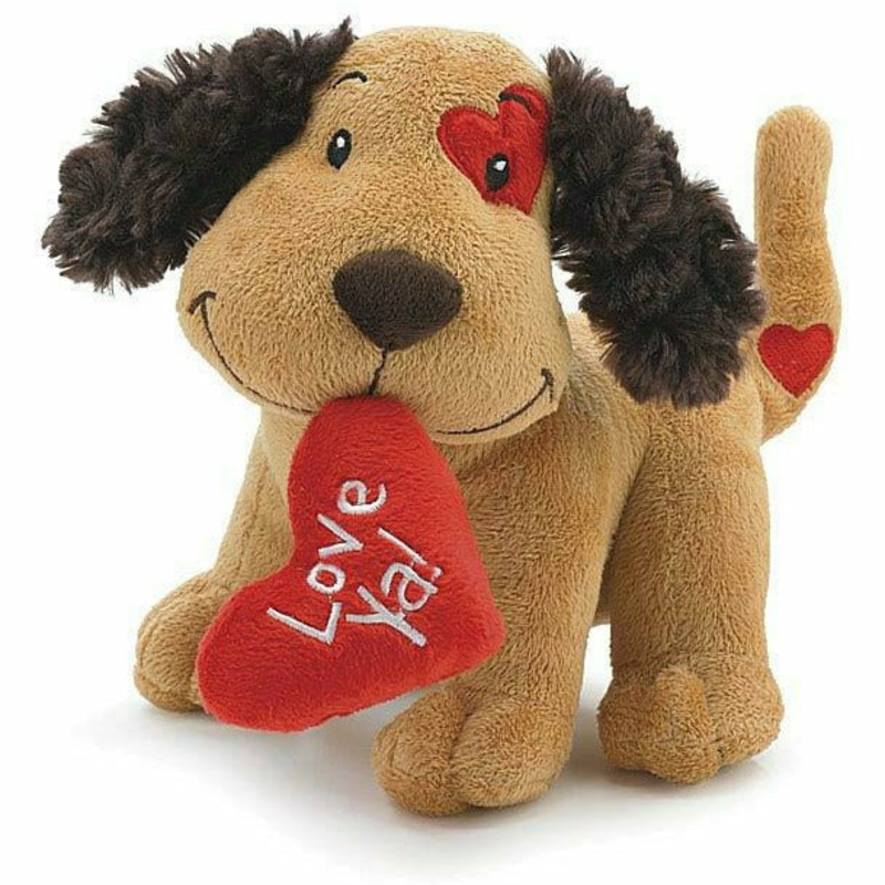 PLUSH LOVE YA VALENTINE PUPPY