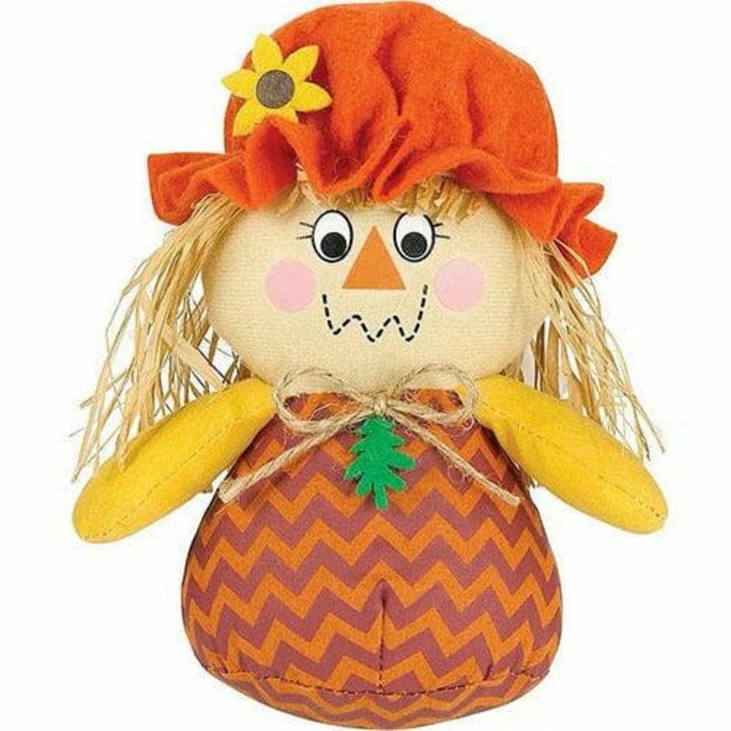 Roly Poly Scarecrow Girl