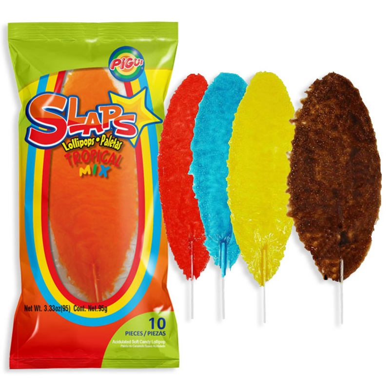 SLAPS LOLLIPOPS TROPICAL PEG BAG