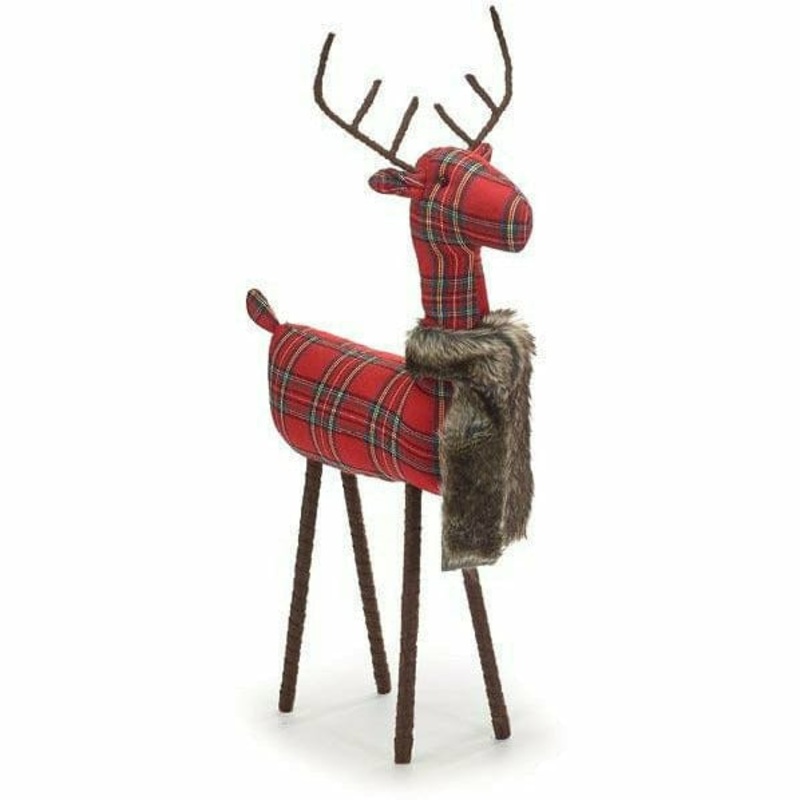 TARTAN PLAID REINDEER