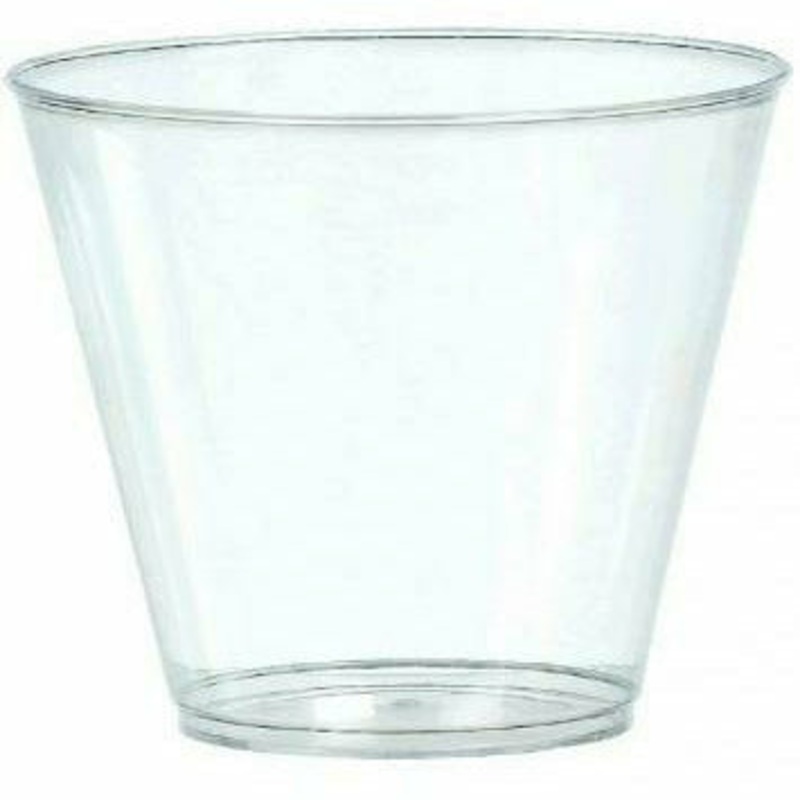 9 OZ PLASTIC CUPS 20 CT
