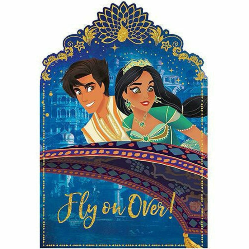 Aladdin Invitations 8ct