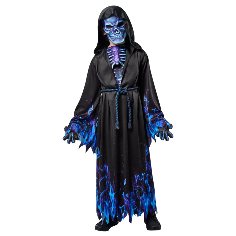 Blue Reaper Kids Costume
