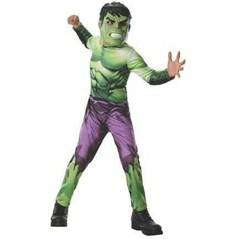 Boys Hulk Costume - Marvel Avengers Assemble