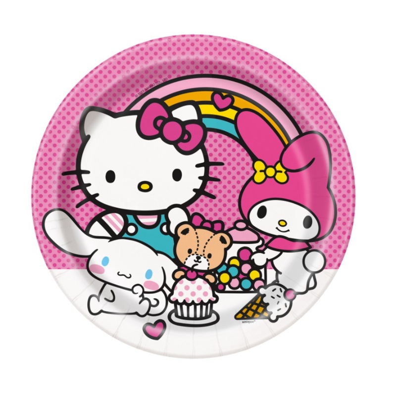 Hello Kitty and Friends Lunch Plate