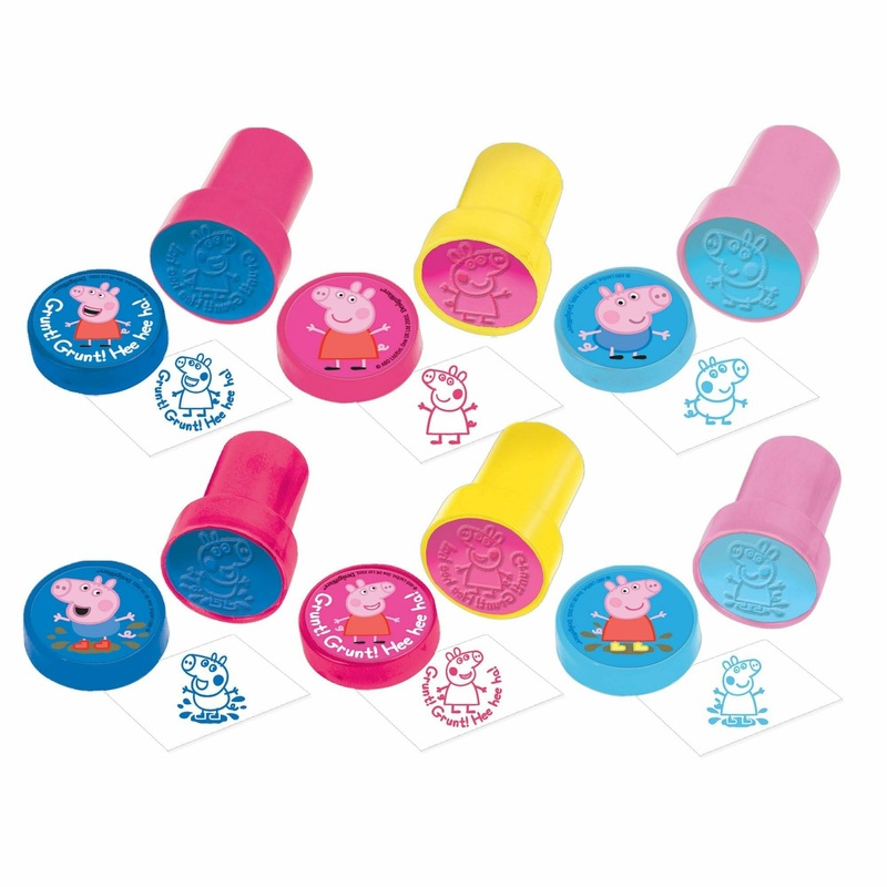 Peppa Pig Stamper Set Favors