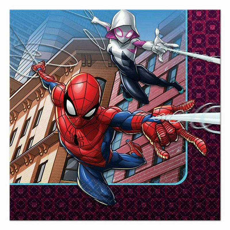 Spider-Man Webbed Wonder Beverage Napkins 16ct