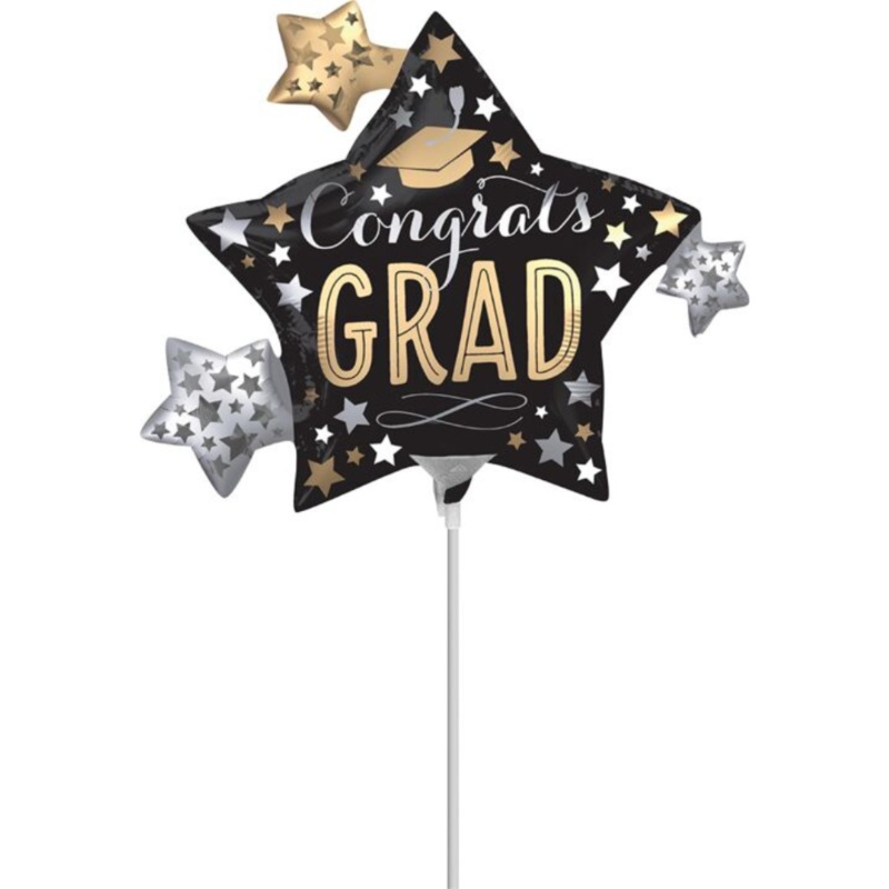 14" Satin Grad Stars