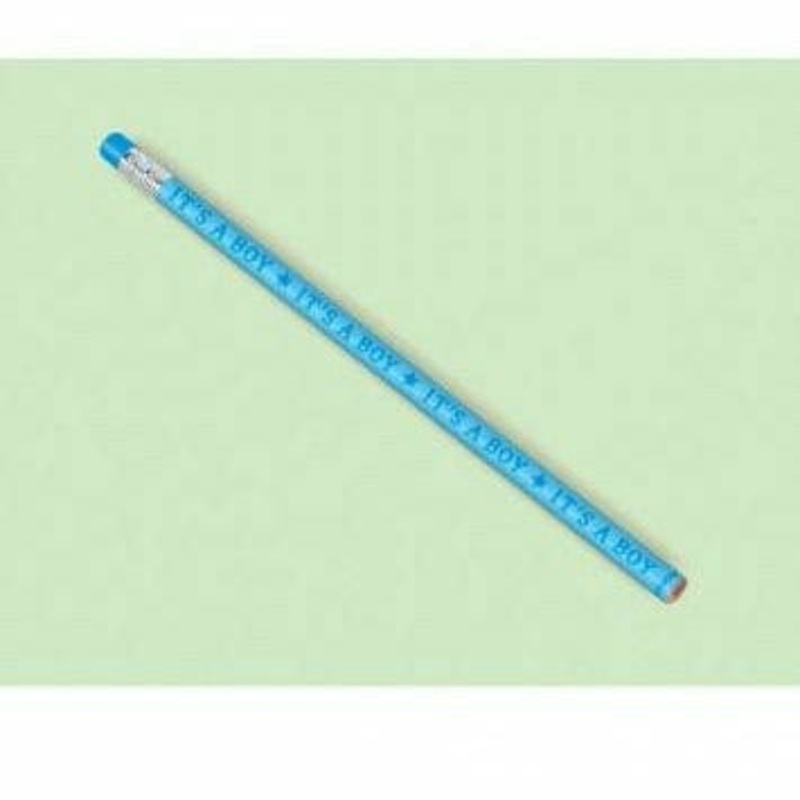 Baby Shower Pencil Favors - Blue