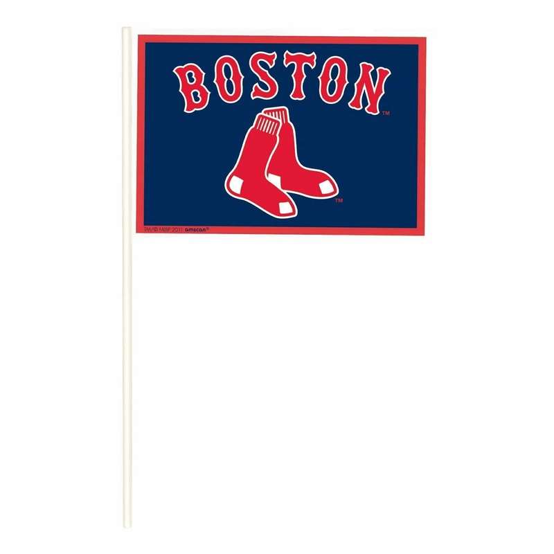 Boston Red Sox Plastic Flags