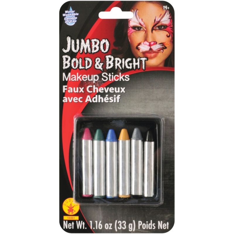 Jumbo Makeup Sticks - Bold & Bright