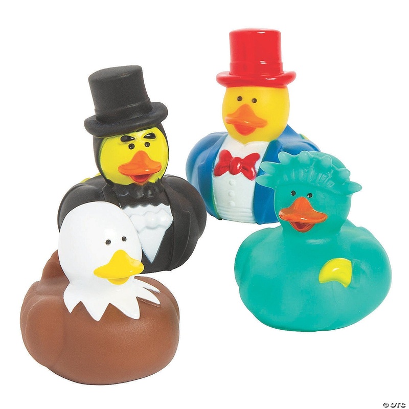 Patriotic Icon Rubber Ducks