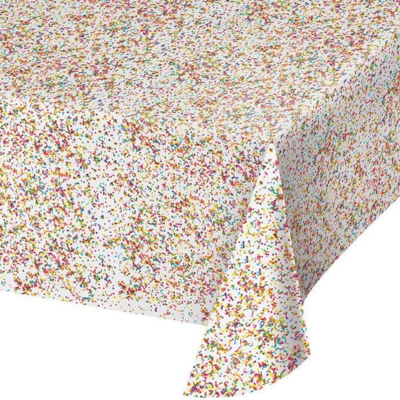 Sprinkles Birthday Tablecloth