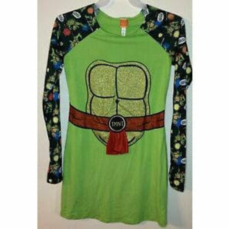 Teenage Mutant Ninja Turtles Long Sleeve Dress Shirt Raphael
