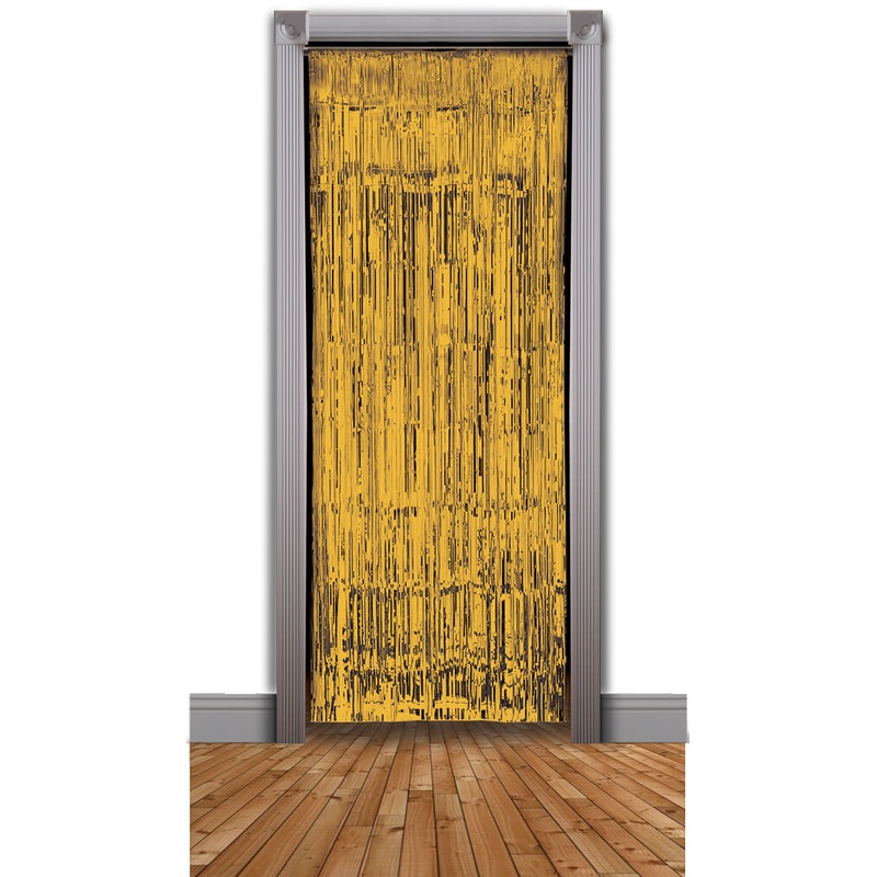 Tinsel Curtain - Gold