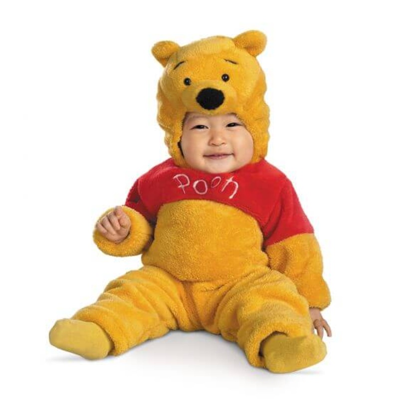Winnie The Pooh Deluxe Two-Sided Plush Jumpsuit Costume