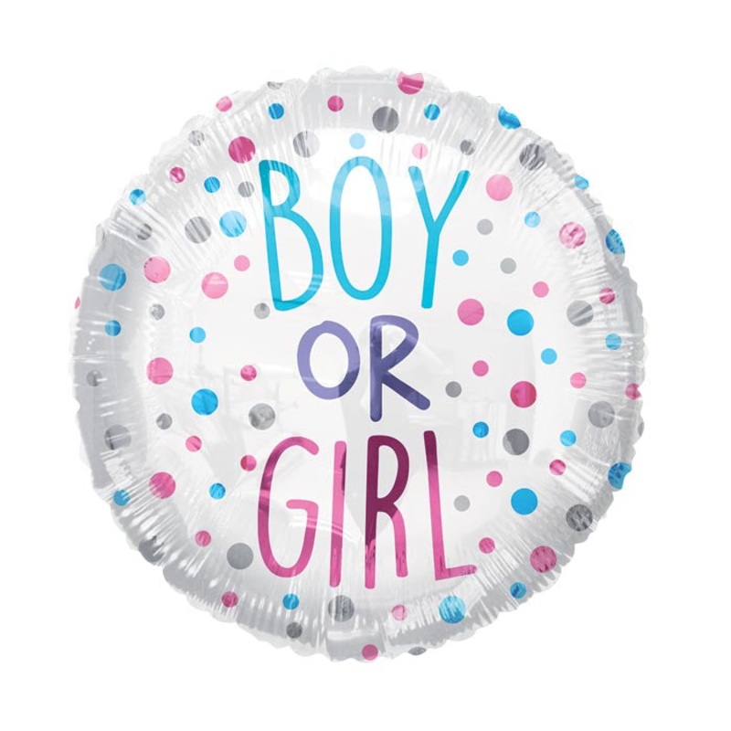 511A 17" Baby Boy Or Girl Balloon