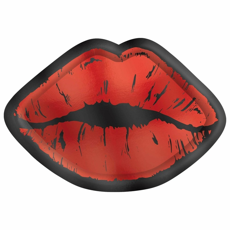 Anti Val Lips Shaped Plates