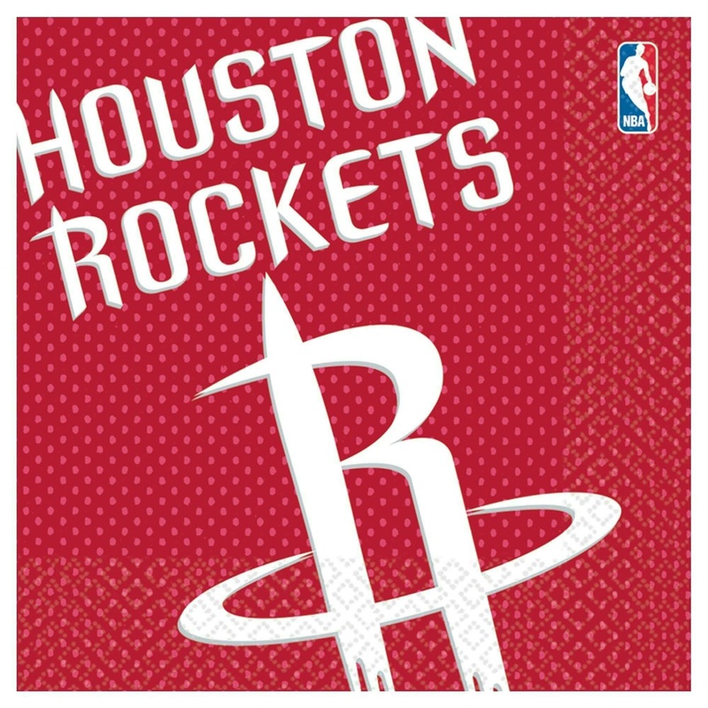 Houston Rockets Luncheon Napkins