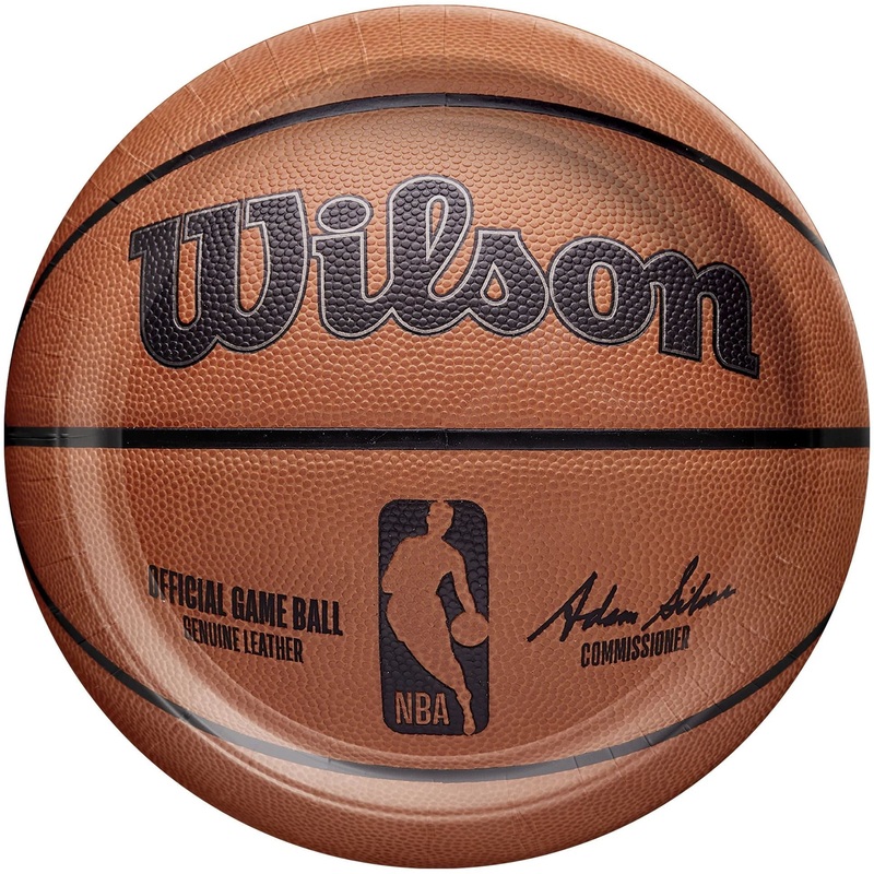 NBA Wilson 7" Round Plates