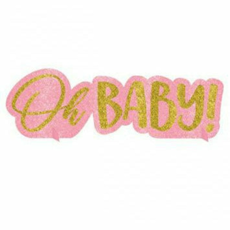 Oh Baby Girl Centerpiece